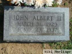 John Albert, Iii