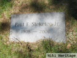 Paul Frederick Steketee, Jr