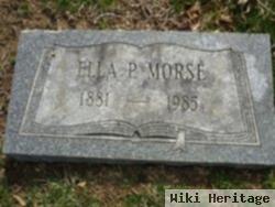 Ella P. Morse