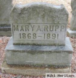 Mary A Rupp