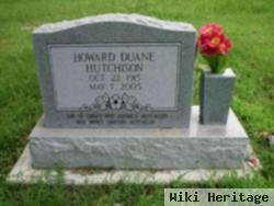 Howard Duane Hutchison