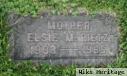 Elsie M. Rietz