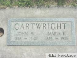 Maria Elizabeth Sutter Cartwright