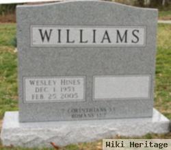 Wesley Hines Williams