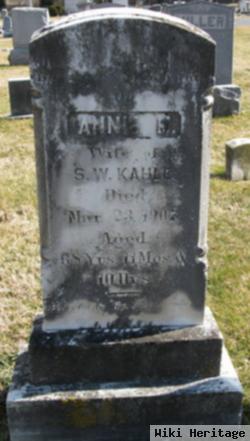 Annie F. Kahle