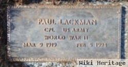 Paul Lackman