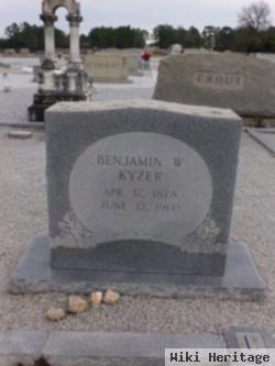 Benjamin W "ben" Kyzer