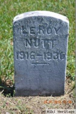 Leroy Nutt