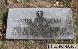 John H. Peoples