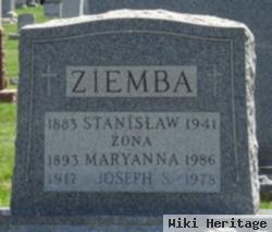 Stanislaw Joseph "stanley" Ziemba