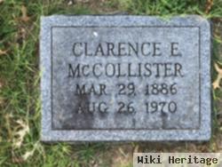 Clarence E. Mccollister