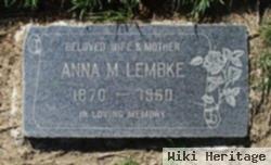 Anna M. Lembke