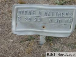 Wayne D. Matthews