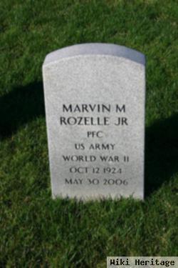 Marvin M Rozelle, Jr