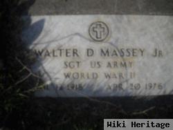 Walter D. Massey, Jr