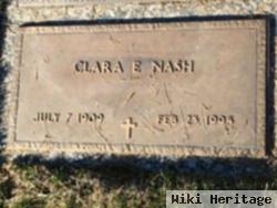 Clara E Nash