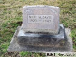 Merl M. Davis