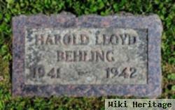 Harold Lloyd Behling