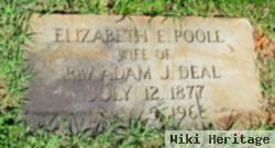 Elizabeth E. "lizzie" Poole Deal