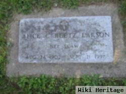 Alice C Reetz Skaw Larson