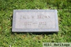 Paul W Brown