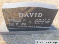 Donald Arthur "don" David