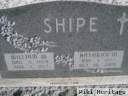 William W Shipe