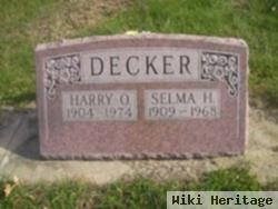 Harry O Decker