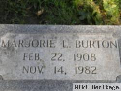 Marjorie L Burton