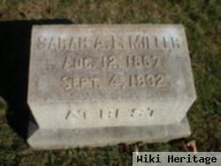 Sarah A.e. Harwi Miller