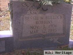 Bessie M. Bullock Robbins