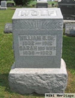 William G. Wolf, Sr