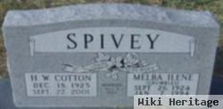 H. W. "cotton" Spivey