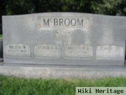 Milton Wilbur Mcbroom