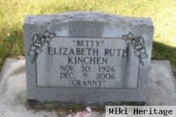 Elizabeth Ruth "betty" Kinchen