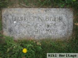 Harriet N Burke