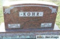 Frank H Kohr