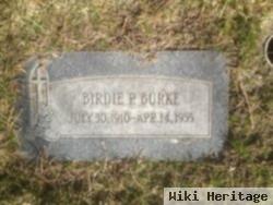 Birdie P Burke