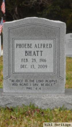 Phoebe Alfred Bhatt