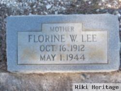 Florine W. Lee