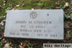 Pvt John M Cooper