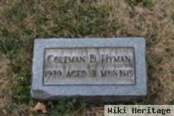 Coleman D. Hyman