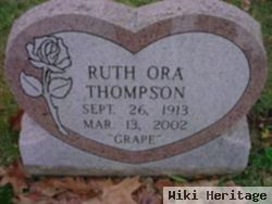 Ruth Ora "grape" Thompson