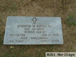 Andrew William "smitty" Koval, Sr