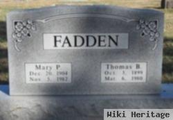 Mary P. Fadden