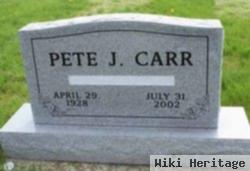 Pete J Carr