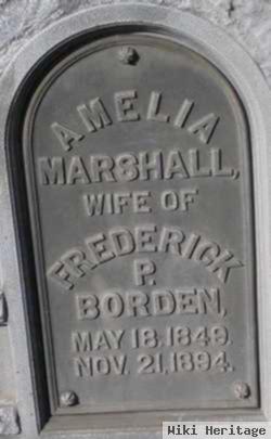 Amelia Marshall Borden