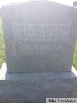 John Hachmeister