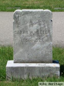 Sarah W. Heeter