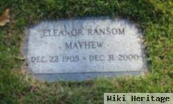 Eleanor Ransom Mayhew